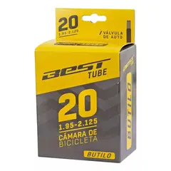 BEST - Camara Butilo 20 X 1.95/2.125 Valvula/auto 48mm Wanda