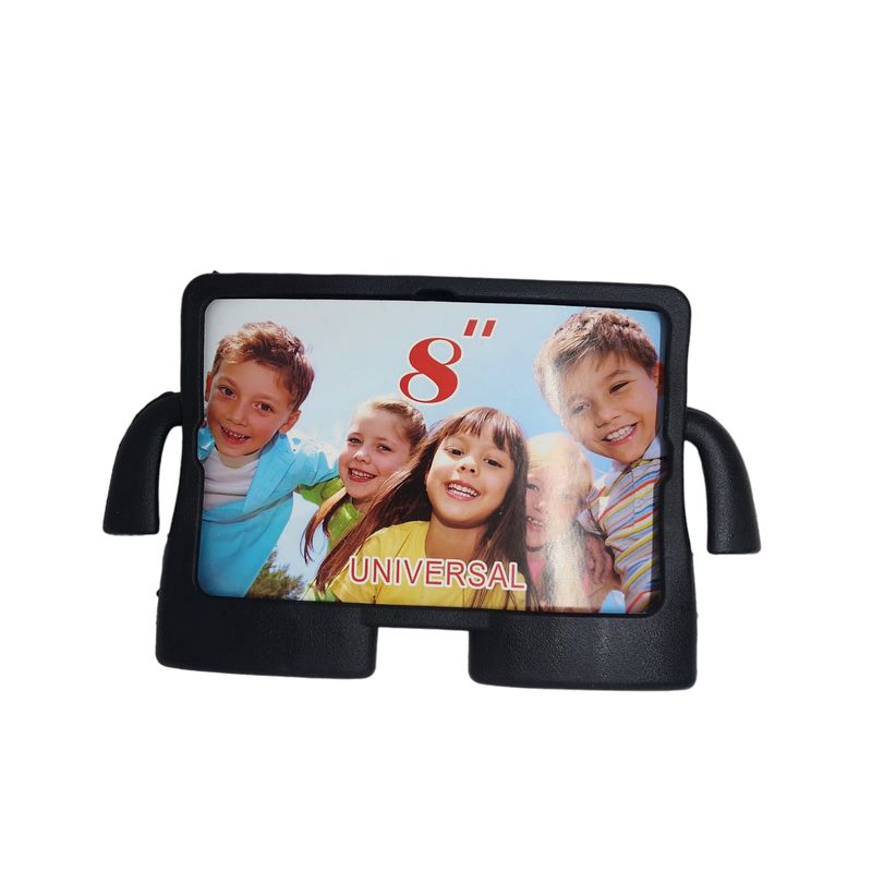 GENERICO - Funda Universal De Silicona Para Tablet 8 negra