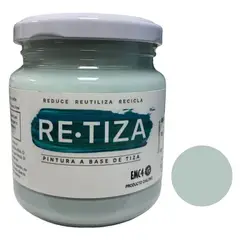 RETIZA - Pintura Tizada/Vintage VERDE AQUA/AGUA 250 grs. base agua mate