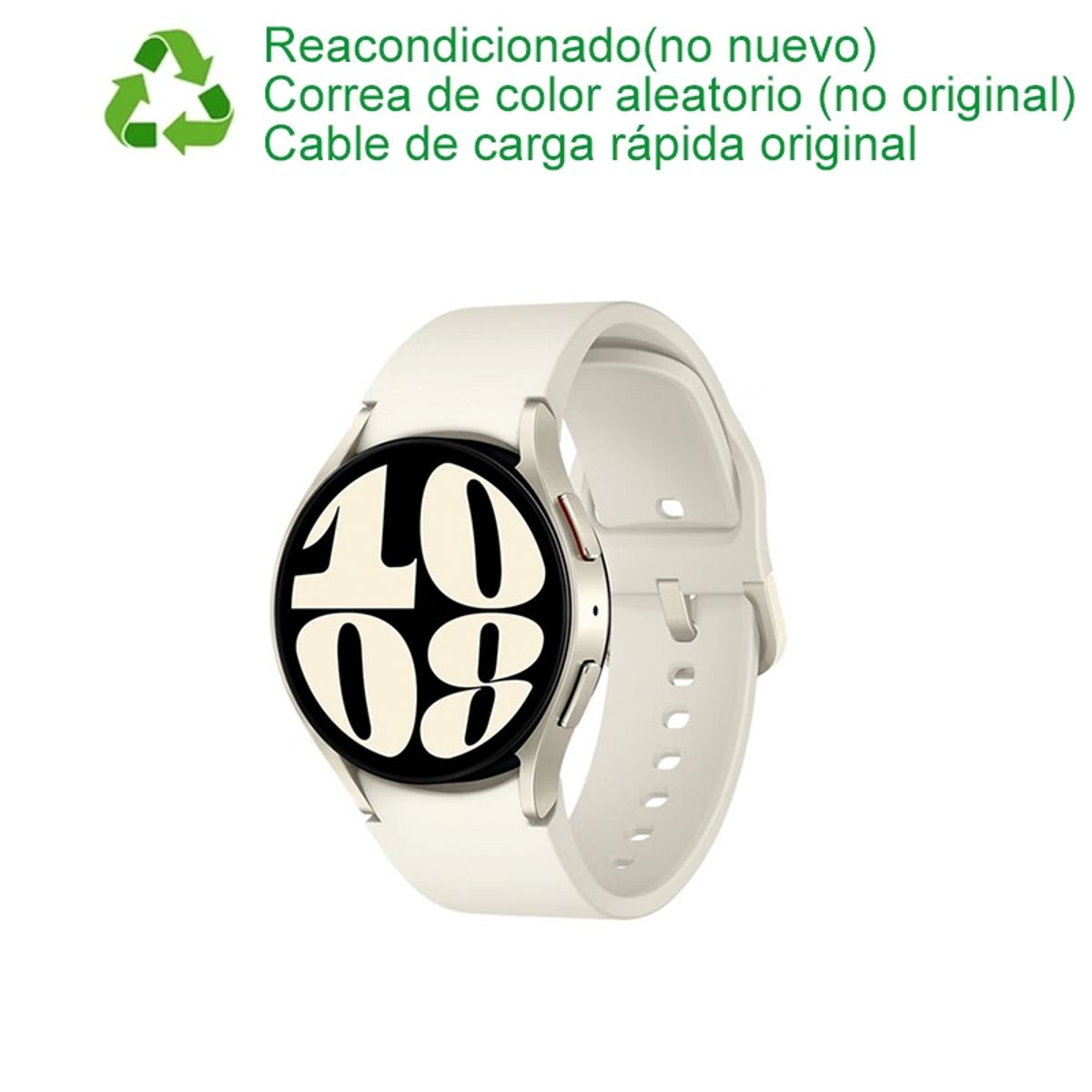 SAMSUNG - Samsung Galaxy Watch 6 40mm BT Blanco Reacondicionado(Semi Nuevo)