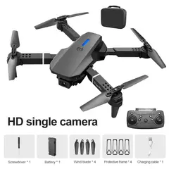 BRO TOUMI - Toumi Dron DR-E 4k Doble Cámara Wifi Plegable Bolso Recargable Via Usb