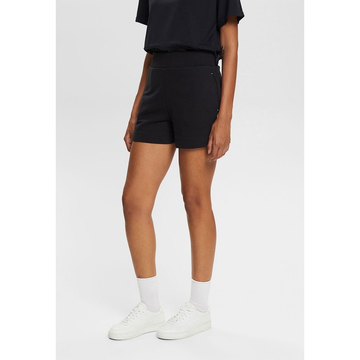ESPRIT - Short Deportivo De Felpa Con Cintura Ancha Mujer Esprit ESPRIT
