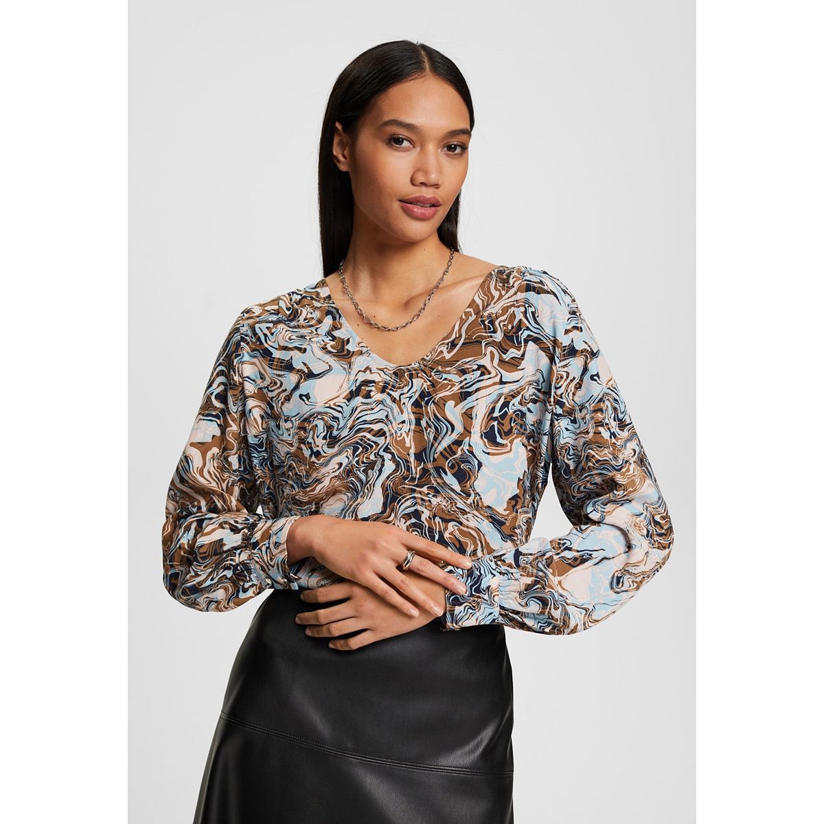 ESPRIT - Blusa Estampada Mujer Esprit ESPRIT