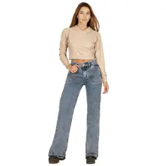 DIVINO JEANS - Jeans Agatha I Azul