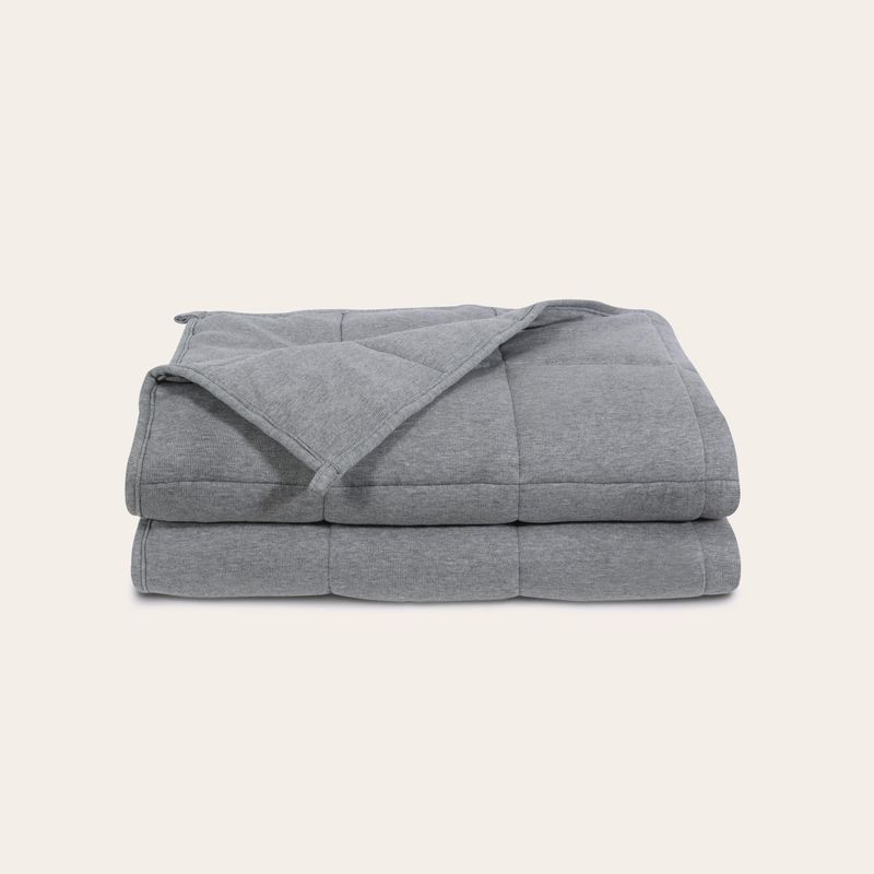 HYPNOS - Frazada Pesada - Algodón Orgánico - 6 Kg - Gris - Hypnos