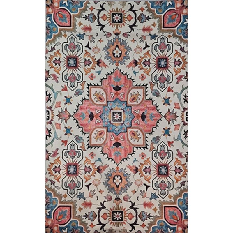 CARPET MART - Alfombra Red Flower 120X180