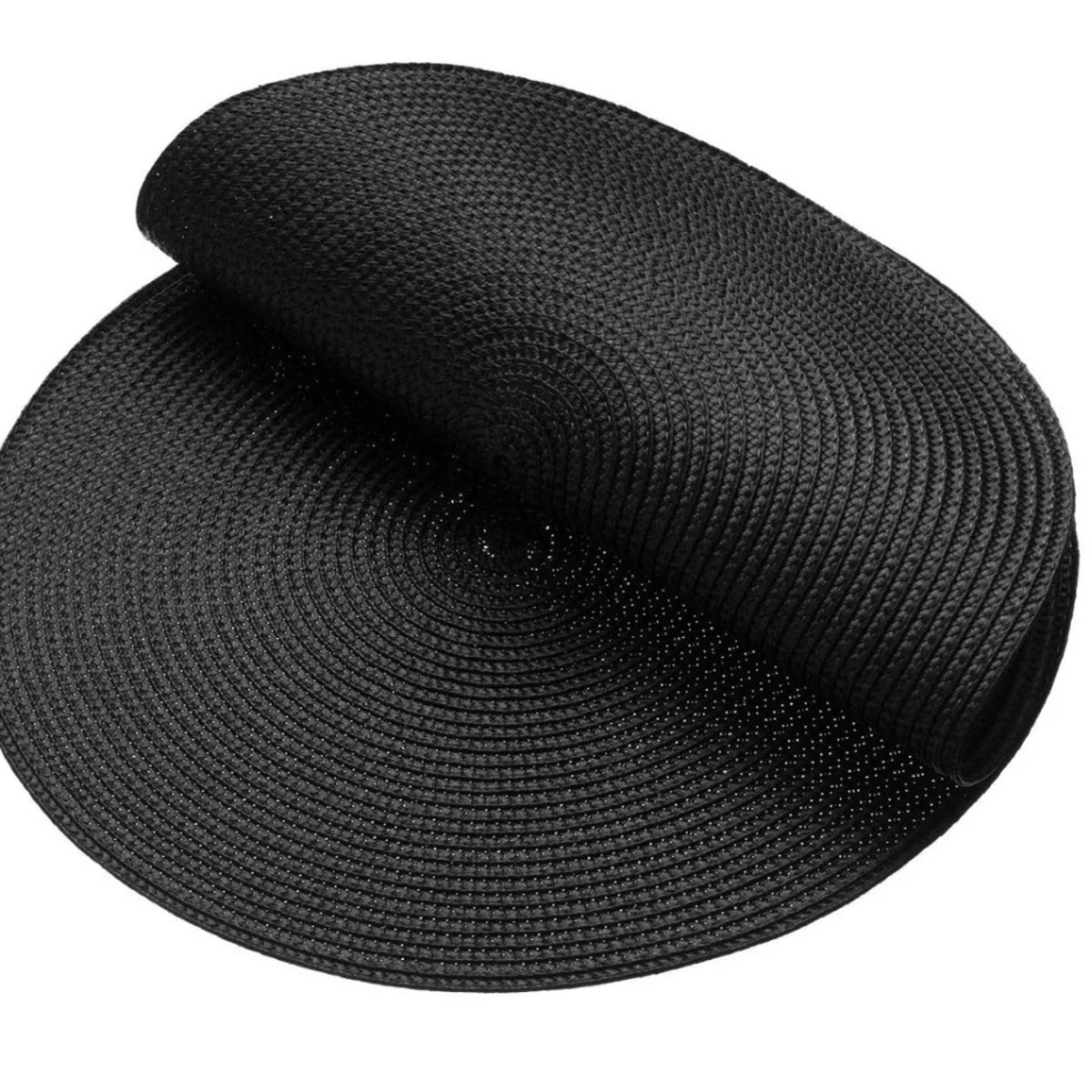 GENERICO - Set De 6 Individuales Redondos Trenzados 38 Cm