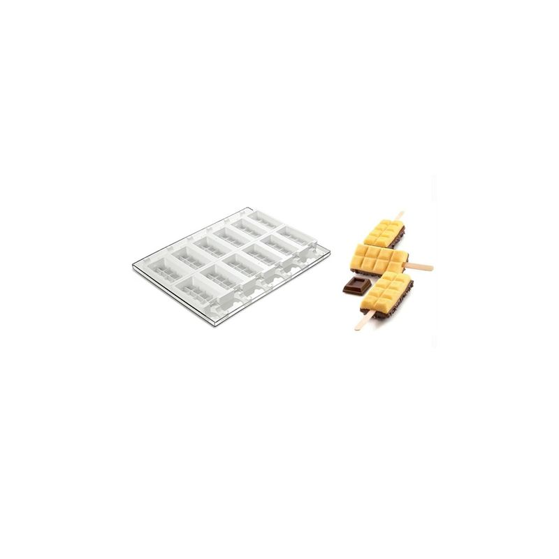 IMAHE - Set De 2 Moldes De Silicona Para Helado Chocostick IMAHE