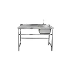IMAHE - LAVAFONDO MURAL 1 TAZA DERECHA ACERO INOX 140X60X85 CM