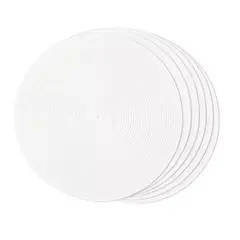 GENERICO - Set De 6 Individuales Redondos Trenzados 38 Cm