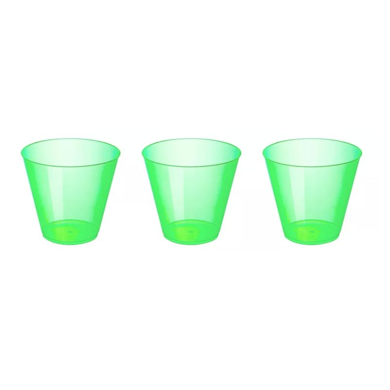 GENERICO - Set 30 Vasos Neón Para Shots, Brillan Con La Luz Uv.