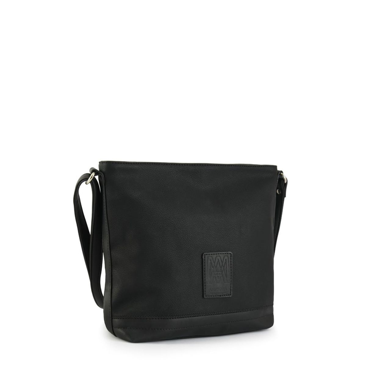 AMPHORA - Cartera bandolera mediana cecilia negro