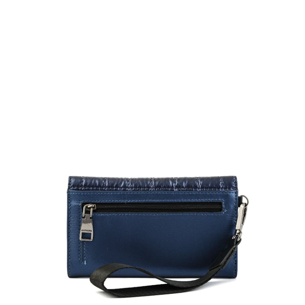 AMPHORA - Billetera Mediana Volendam Azul Oscuro