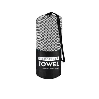 Imagen 2 del producto Set de Toallas 3 piezas. Microfibra para Deporte, Baño, Playa Gris