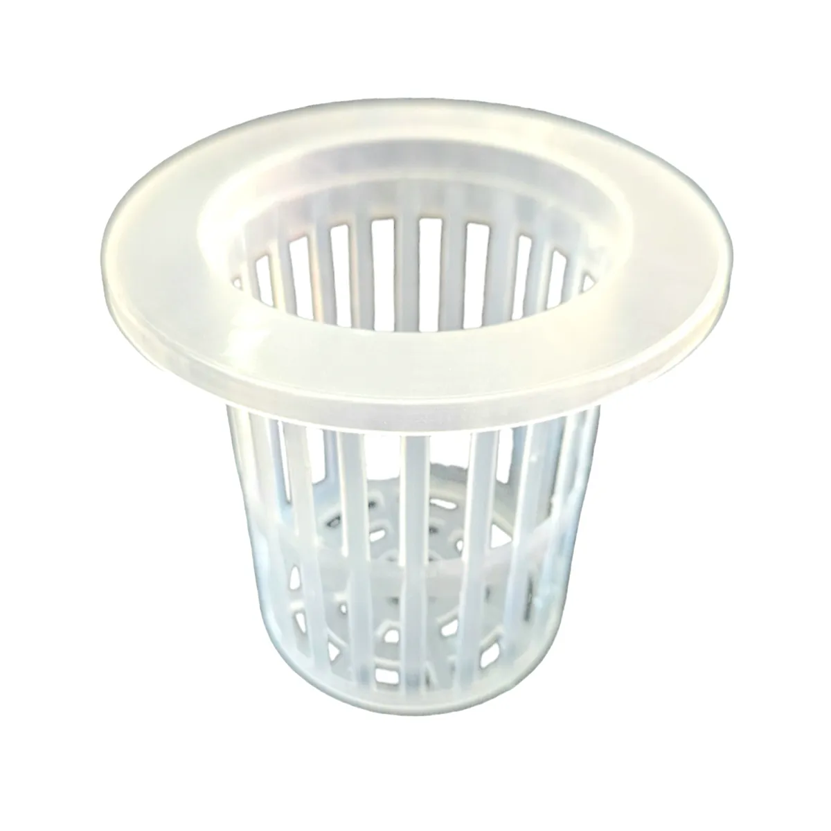 GENERICO - Canasto Cesto Macetero Canastillo Cultivo Hidropónico 100 unidades