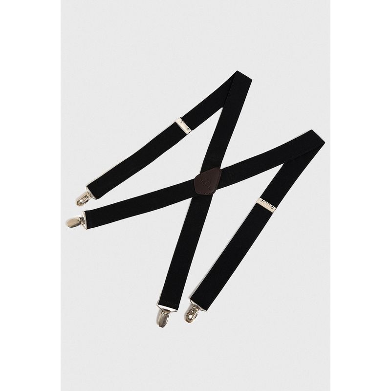 TRIAL - Suspensores hombre Casual Vercelli  Negro