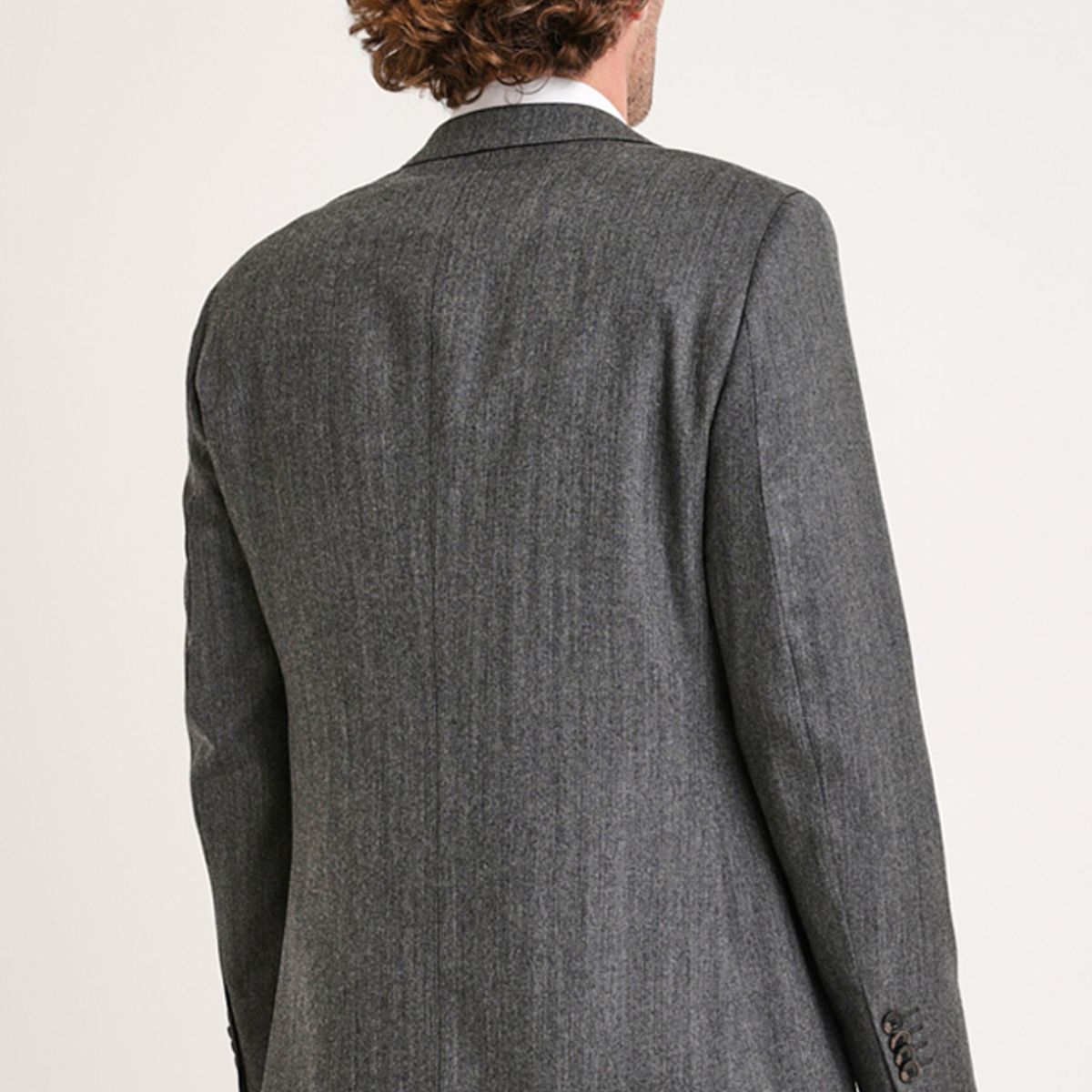 TRIAL - Chaqueta hombre formal travel Slim marengo