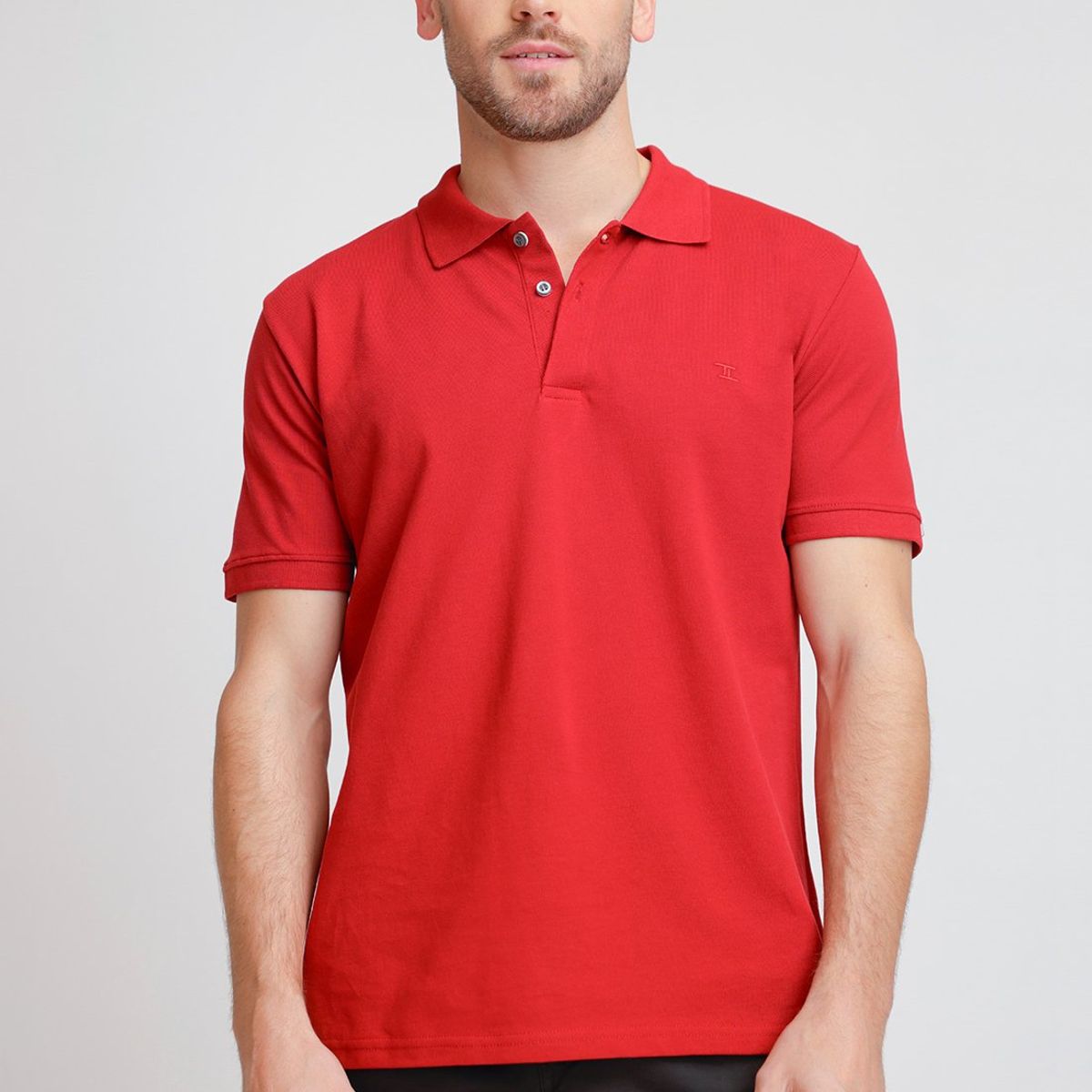 TRIAL - Polera hombre polo Marinni rojo