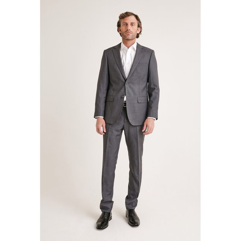 TRIAL - Traje hombre formal graduación gris