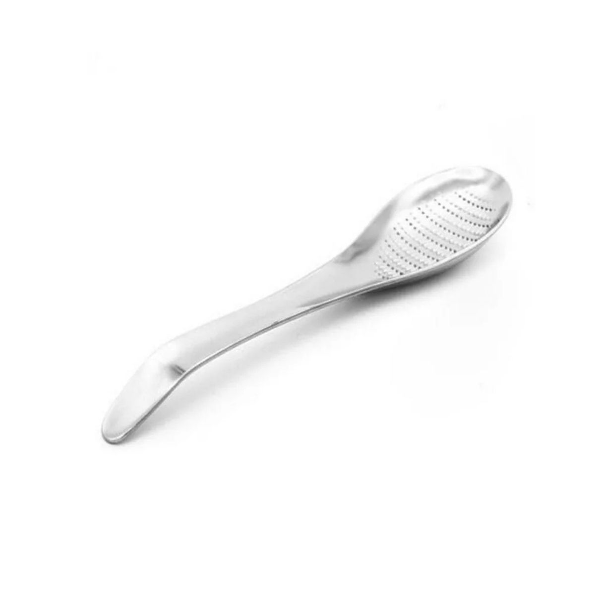 GENERICO - Rallador Cuchara Para Ajo Jengibre Acero Cocina.