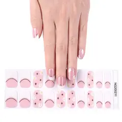 NAILS INK - Stickers De Gel Precurado Para Uñas - Diseño Floreciente