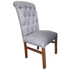 GENERICO - Silla de Juego de Comedor Felpa Capitone