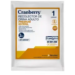 CRANBERRY - Recolector Orina Adulto Premium 2 Litros