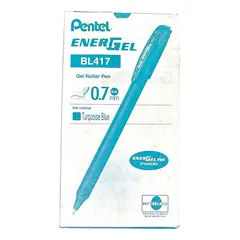 PENTEL - Roller Lapiz Gel Makkuro 07mm Turquesa - 12un