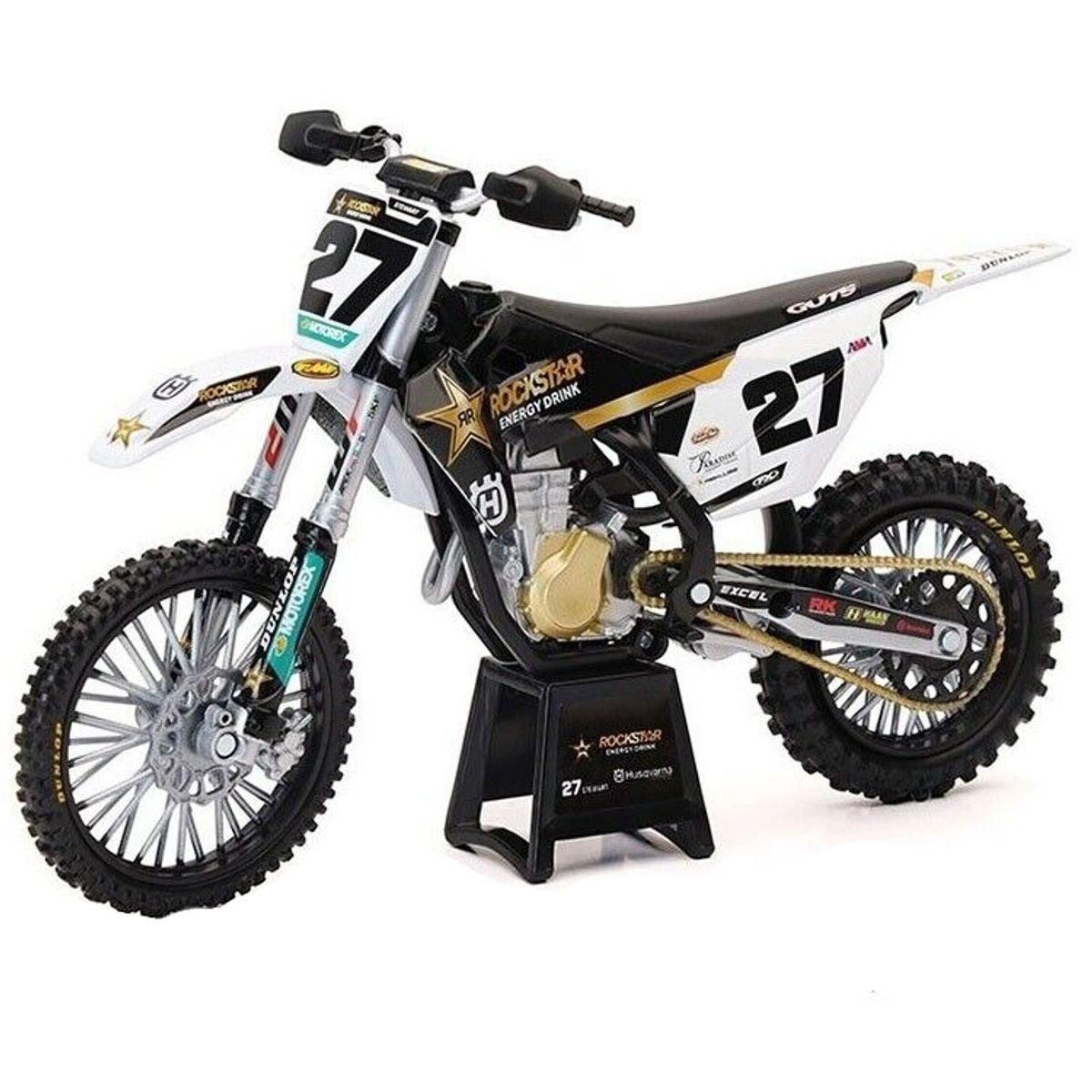 GENERICO - NEWRAY 58403 1-12 ROCKSTAR HUSQVARNA TEAM BIKE ( MALCOLM