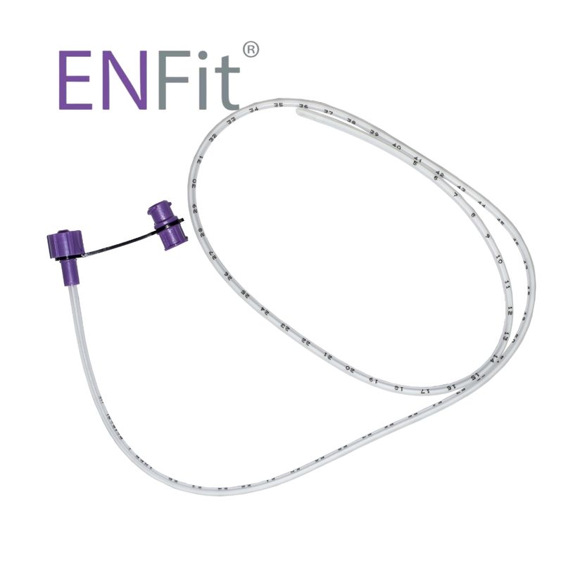 GENERICO - Sonda Nasogástrica Con Guía Alimentación Enteral Enfit 12 FR