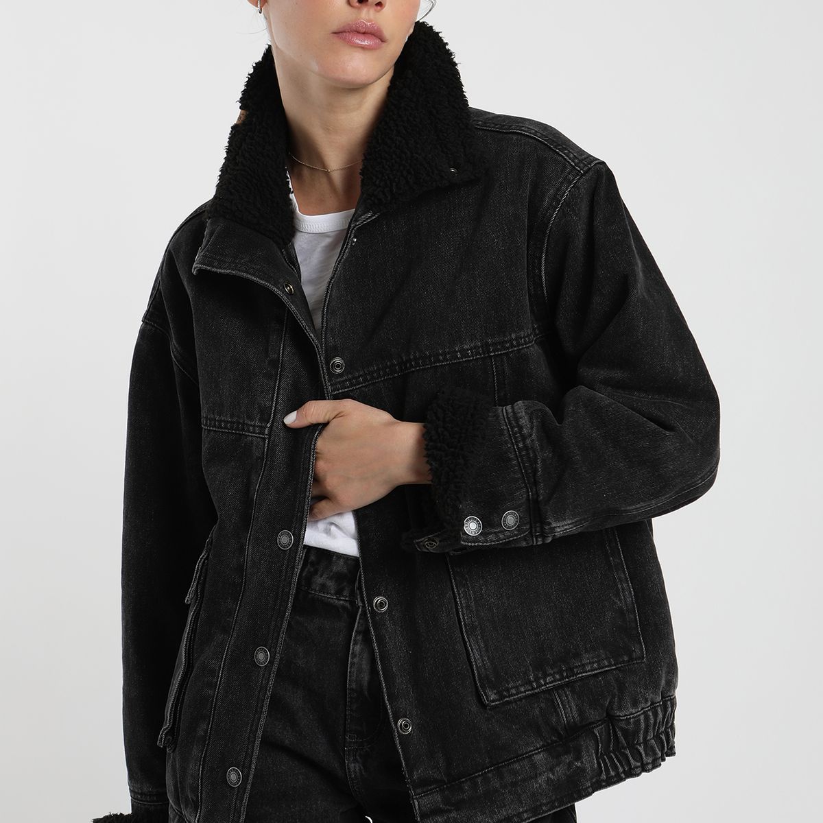 FROENS - Chaqueta mujer Arrecife grafito Froens