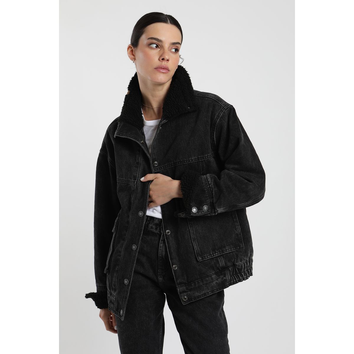 FROENS - Chaqueta mujer Arrecife grafito Froens