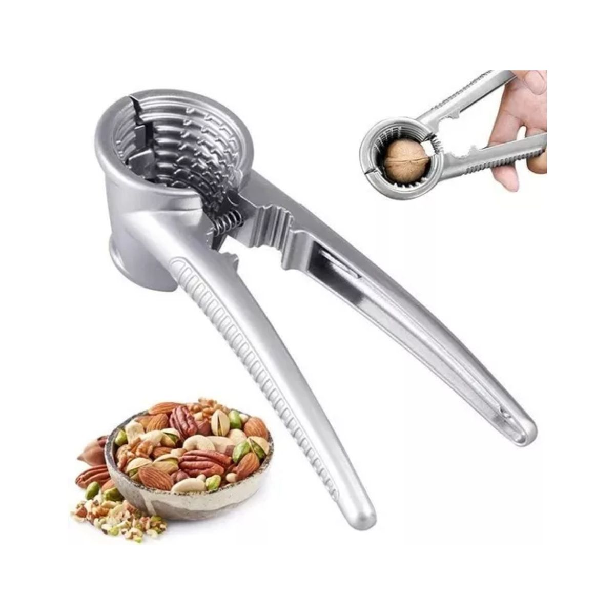 GENERICO - Prensa Para Nueces 16cm Pelador Nueces Accesorio Cocina.