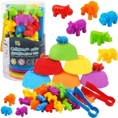 OEM - JUEGO DIDACTICO CONTEO Y COLORES MONTESSORI