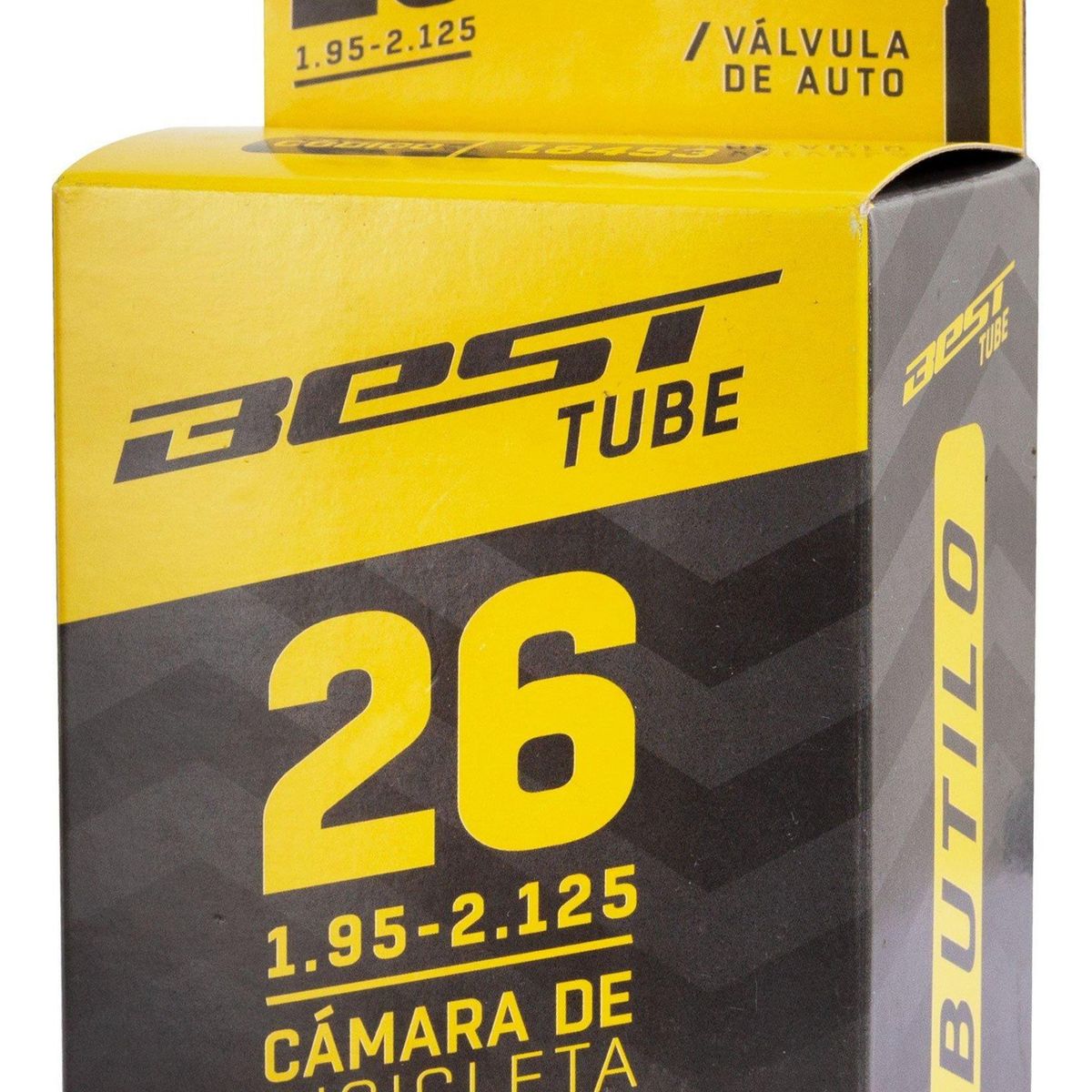 BEST - Camara Best Butilo 26 X 1.95/ 2.125 Val/auto 48 Mm