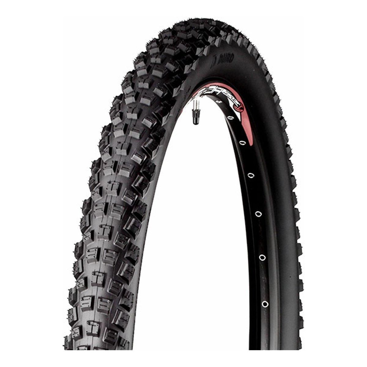 DURO - Neumático Bicicleta Duro Mono Aro 27.5 X 2.4 Foldable