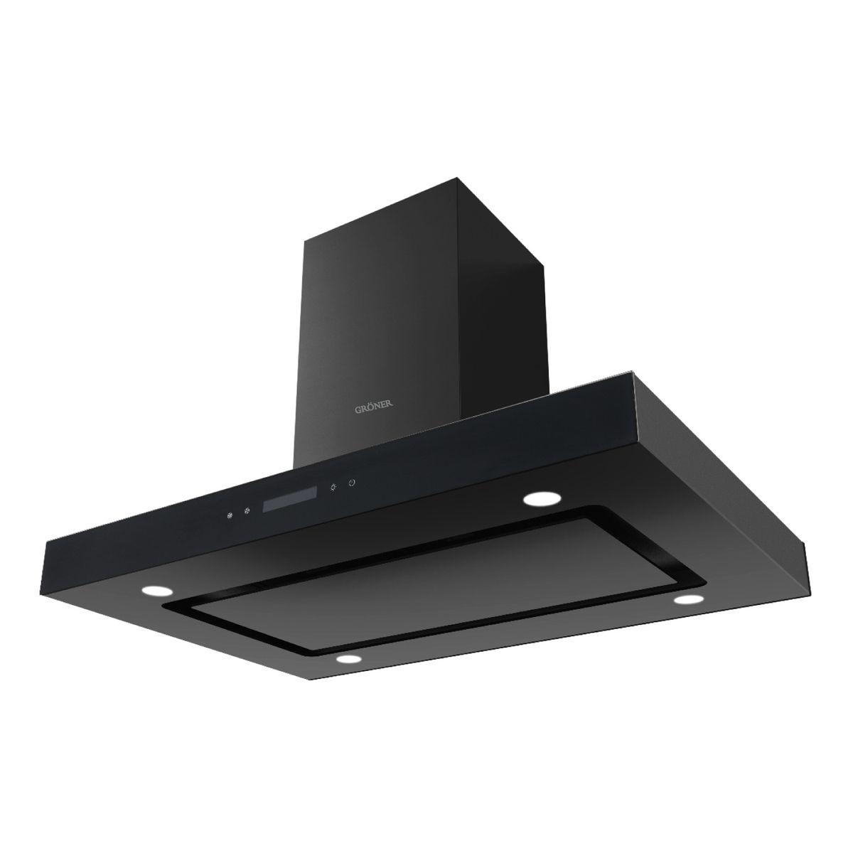 GRONER - Campana Isla Gröner Black Touch 90 cm