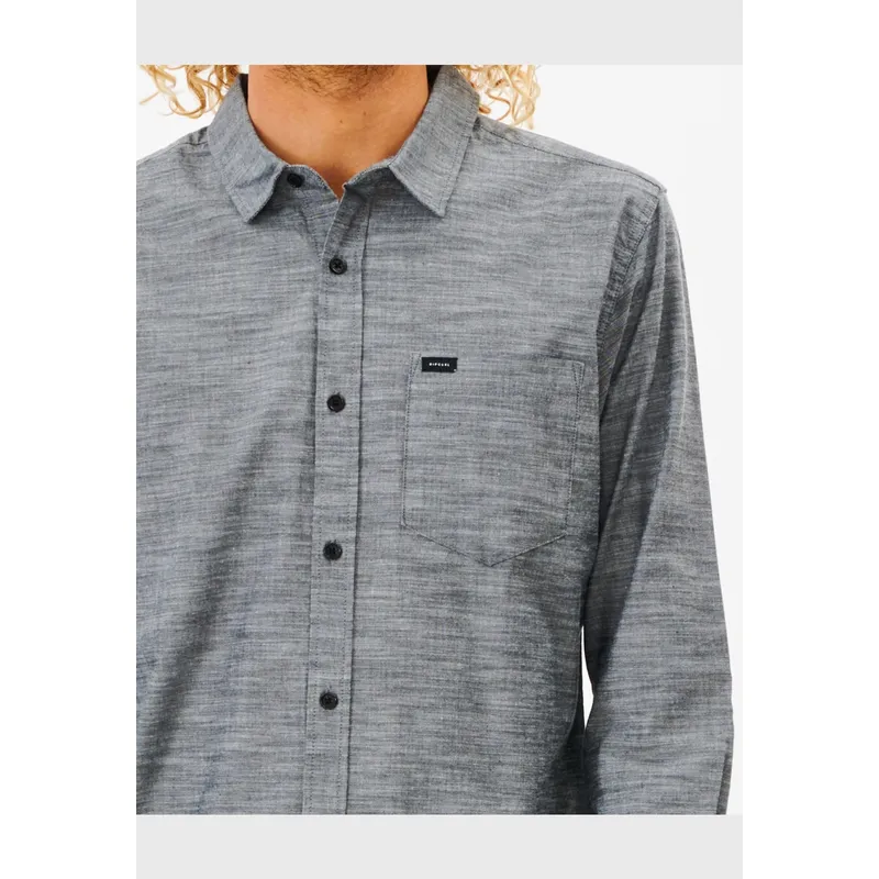 RIP CURL - Camisa Hombre 6C809 Negro Rip Curl