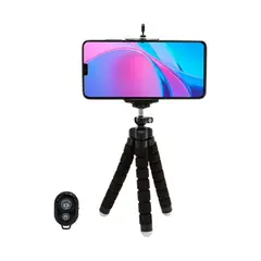 PHILCO - Tripode Celular Flexible Bluetooth Black
