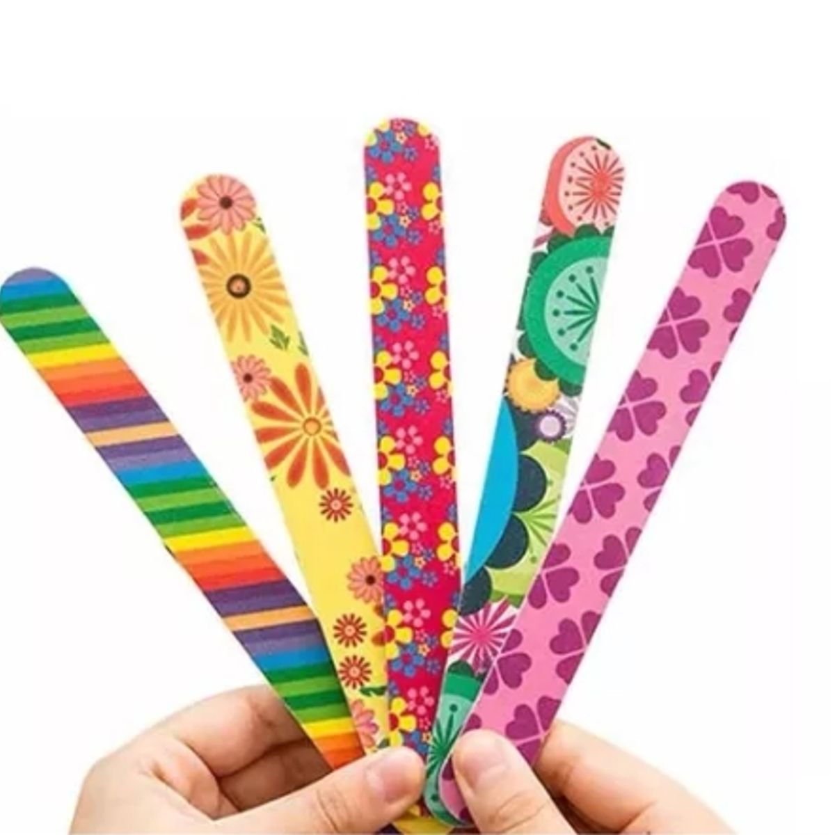 GENERICO - Pack 24 Limas De Uñas Para Manicure