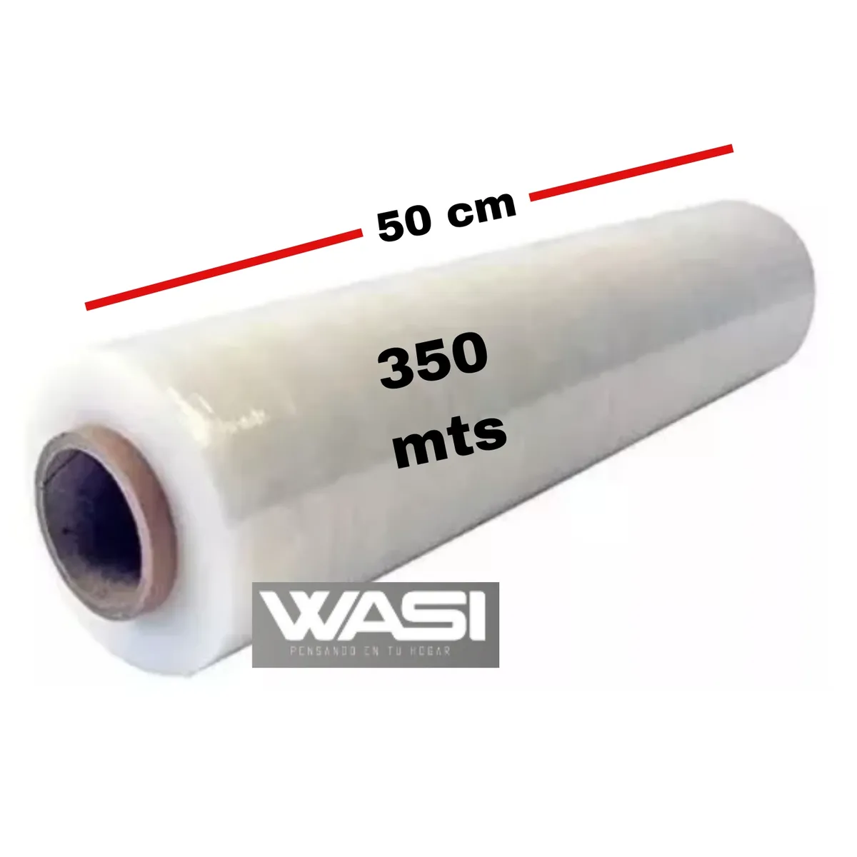 GENERICO - Rollo Film Embalaje 350Mts X50cm 20mi Transparente