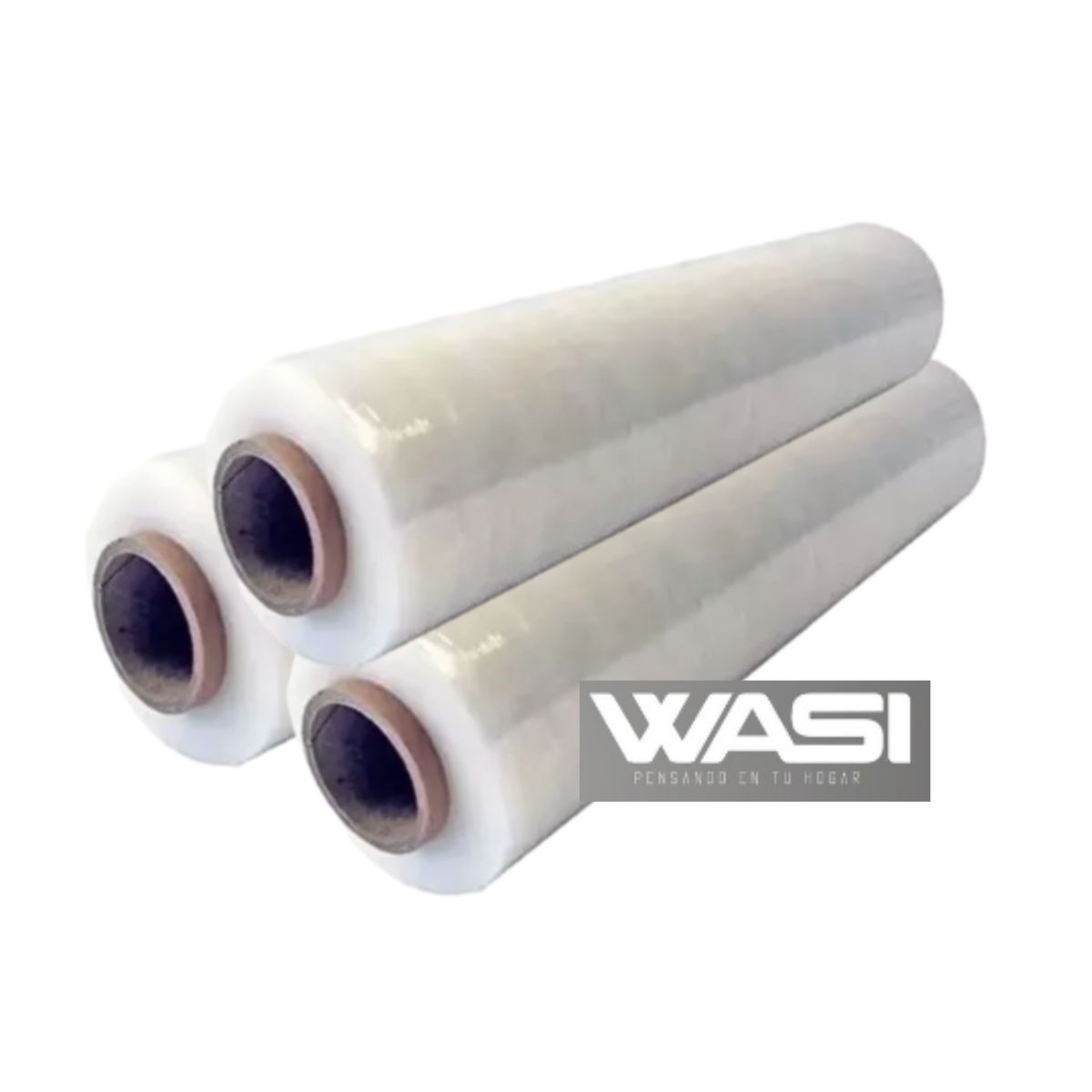 GENERICO - SET 3 Rollo Film Embalaje 350Mts X50cm 20mi Transparente