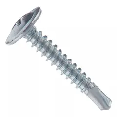 GENERICO - Tornillo Cabeza De Lenteja 8x1 Punta Broca 1000 Unidades