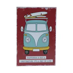 RUNN - Cuadro Decorativo Combi Color Celeste 20 x 30 cm.