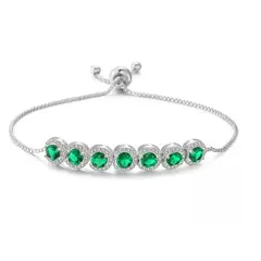 LUXURYJOYAS - Pulsera Exclusiva Baño Oro 18kt Cristales