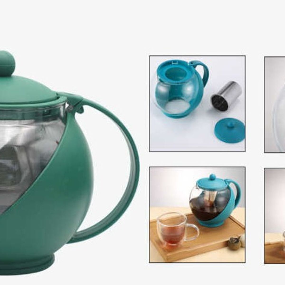 GENERICO - tetera de vidrio 1250ml