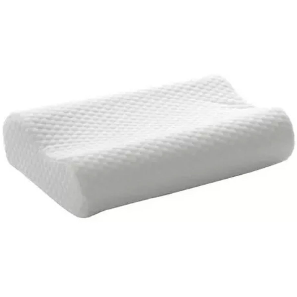 GENERICO - Almohada De Memoria Ortopédica Cervical Blanca Viscoelástica