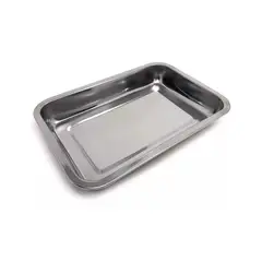 GENERICO - Bandeja Para Horno Multiuso Fuente Acero 36 x 27 x 4,8 Cocina