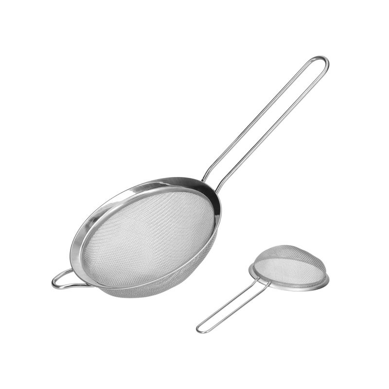 GENERICO - Colador Multiuso 12cm Acero Inoxidable Reposteria Cocina