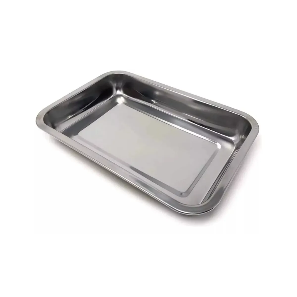 GENERICO - Bandeja Para Horno Multiuso Fuente Acero 30x45x5 Cocina